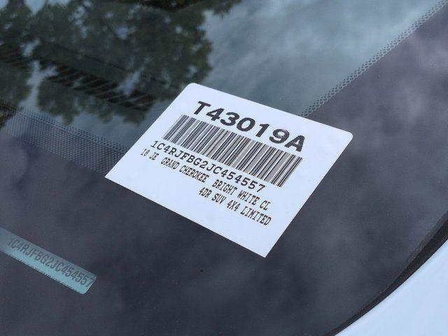 used 2018 Jeep Grand Cherokee car, priced at $19,402