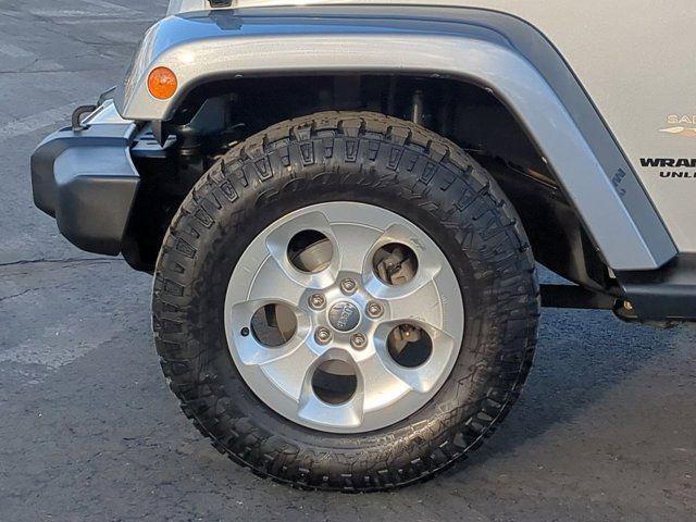 used 2015 Jeep Wrangler Unlimited car, priced at $15,400