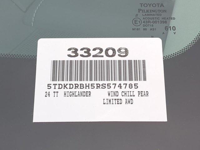 new 2024 Toyota Highlander car, priced at $51,908