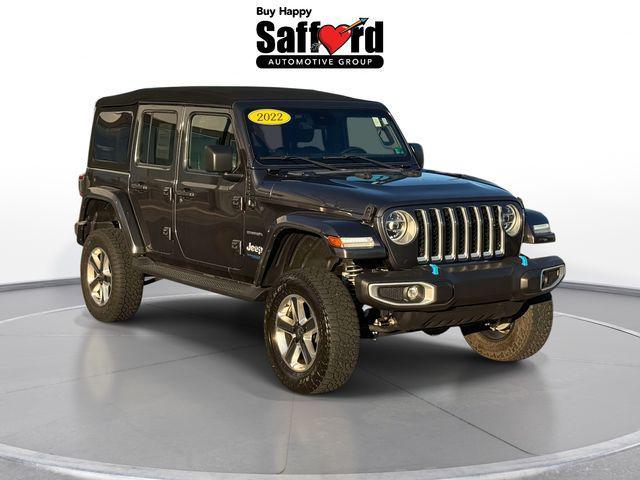 used 2022 Jeep Wrangler Unlimited 4xe car, priced at $26,900