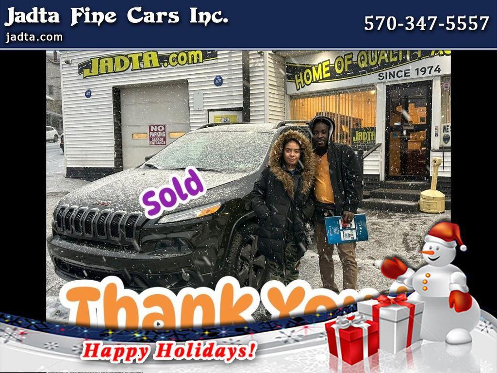 used 2016 Jeep Cherokee car, priced at $15,800