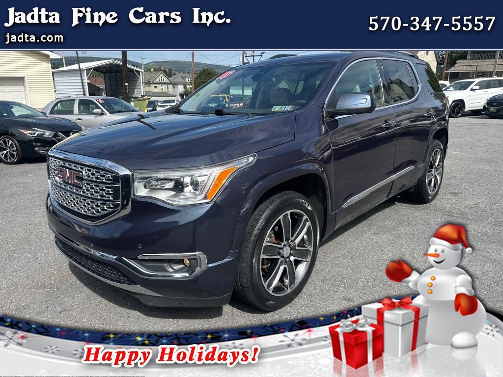 used 2018 GMC Acadia car, priced at $19,800