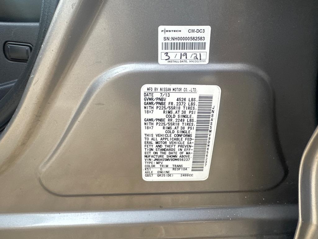 used 2013 Nissan Rogue car, priced at $9,500