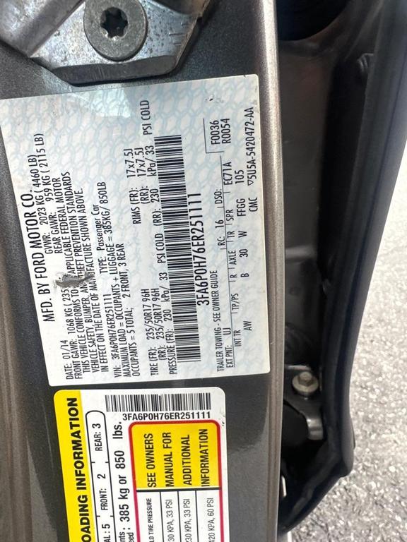 used 2014 Ford Fusion car, priced at $6,200