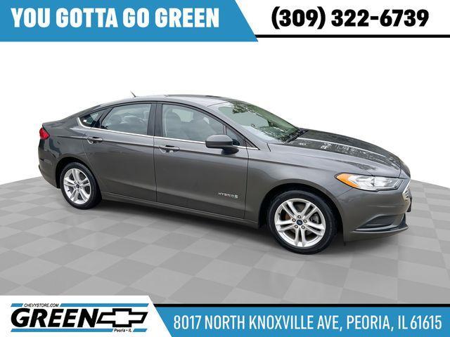 used 2018 Ford Fusion Hybrid car, priced at $15,908