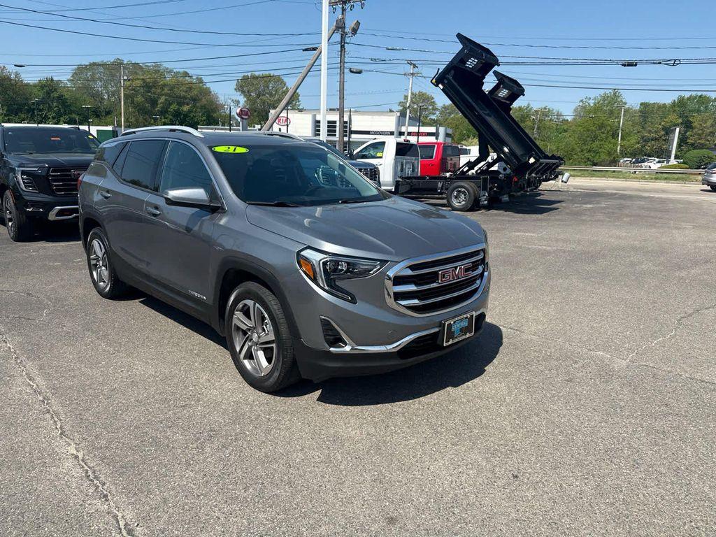 used 2021 GMC Terrain car, priced at $26,696