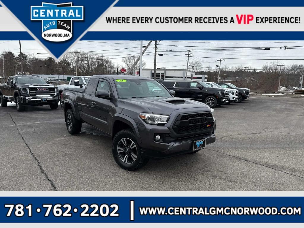 used 2018 Toyota Tacoma car, priced at $27,569