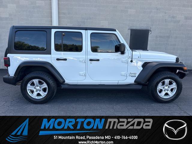 used 2021 Jeep Wrangler Unlimited car, priced at $24,988