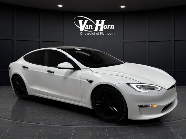 used 2022 Tesla Model S car, priced at $47,499