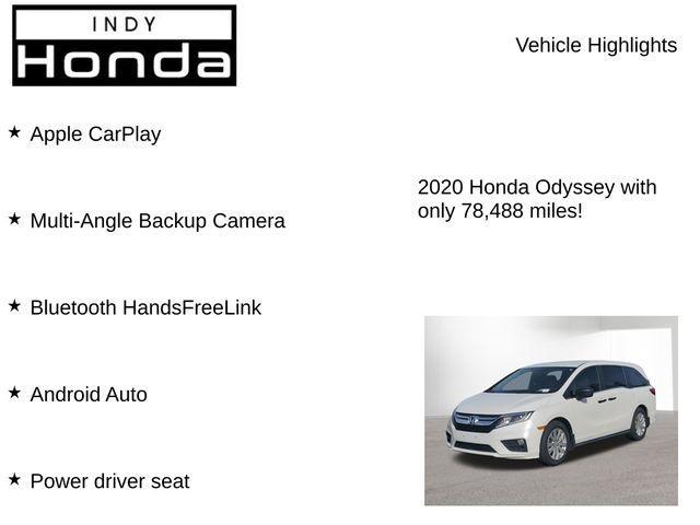 used 2020 Honda Odyssey car, priced at $20,785