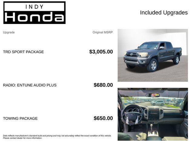 used 2015 Toyota Tacoma car, priced at $19,868