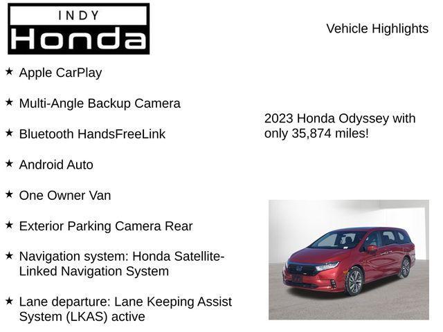 used 2023 Honda Odyssey car, priced at $35,952