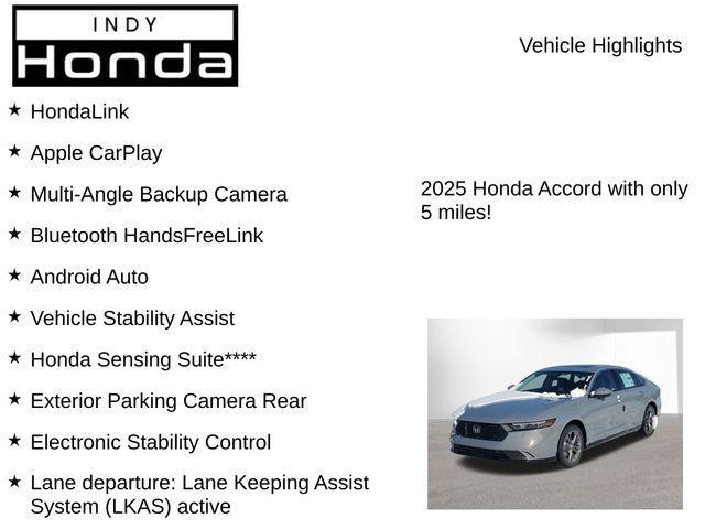 new 2025 Honda Accord Hybrid car, priced at $34,849