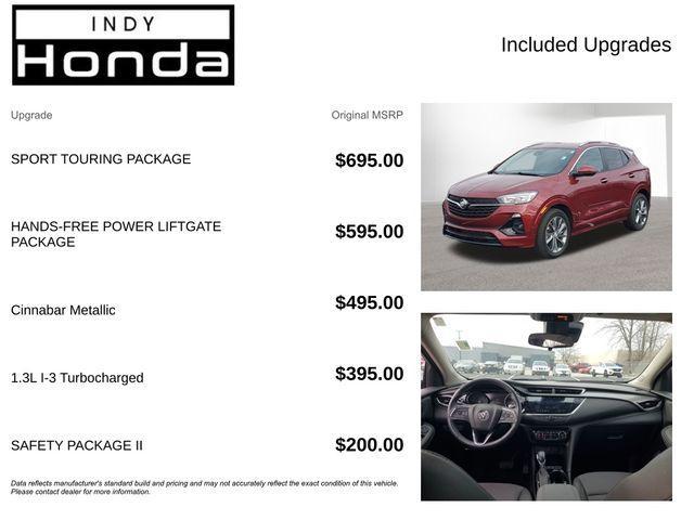 used 2023 Buick Encore GX car, priced at $20,994