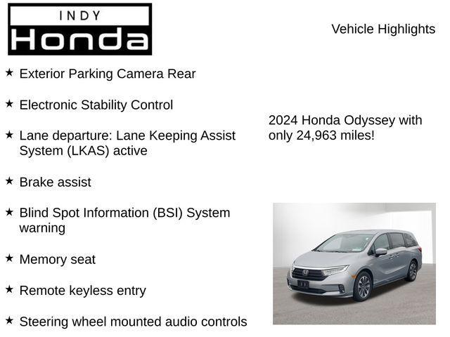 used 2024 Honda Odyssey car, priced at $37,137