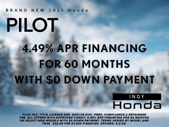 new 2026 Honda Pilot car, priced at $50,790
