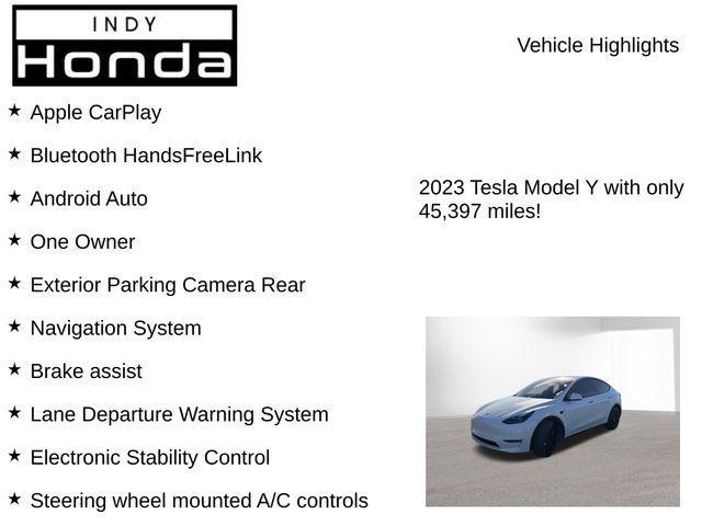 used 2023 Tesla Model Y car, priced at $30,810
