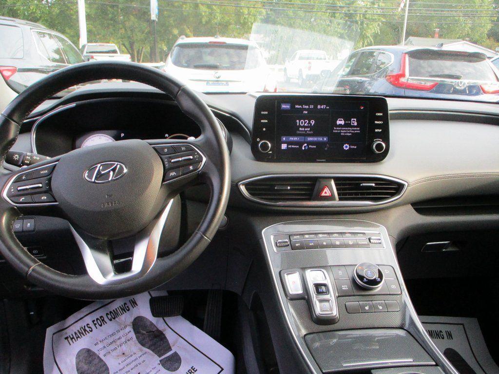 used 2022 Hyundai Santa Fe car, priced at $19,900