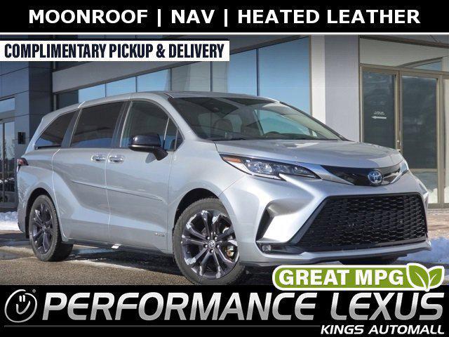 used 2021 Toyota Sienna car, priced at $33,400