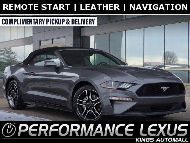 used 2021 Ford Mustang car, priced at $21,800