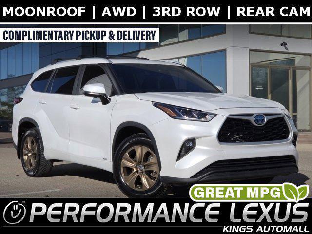 used 2023 Toyota Highlander Hybrid car, priced at $32,600