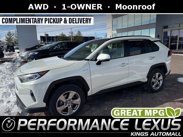 used 2019 Toyota RAV4 Hybrid car, priced at $22,000