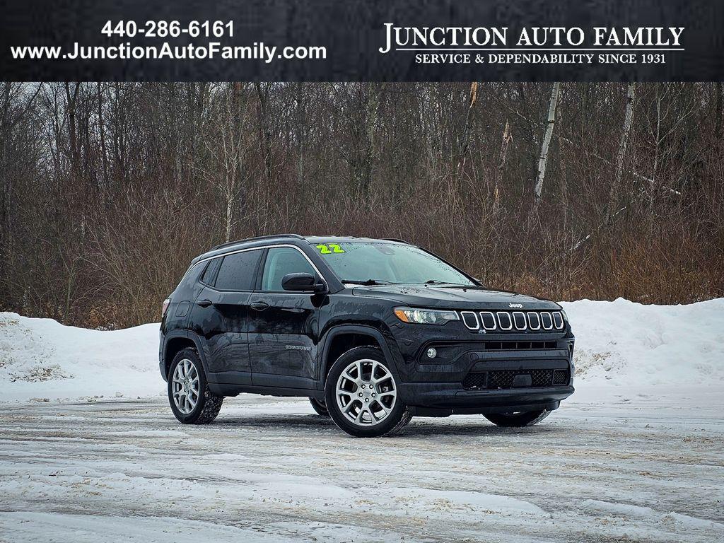 used 2022 Jeep Compass car, priced at $15,000