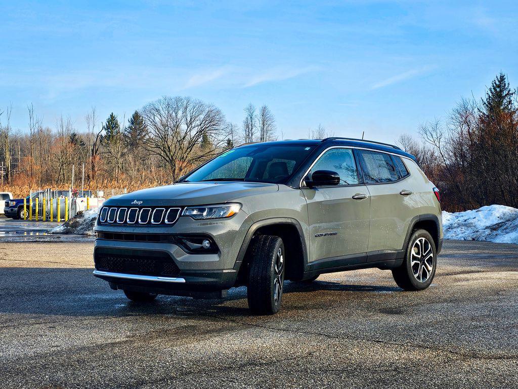 used 2022 Jeep Compass car, priced at $21,700