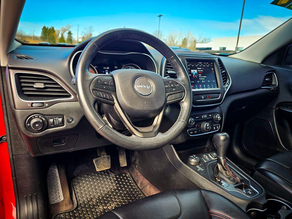 used 2019 Jeep Cherokee car, priced at $17,900