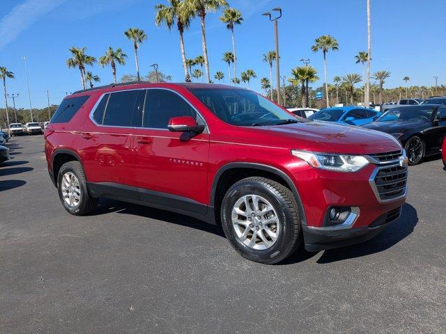 used 2021 Chevrolet Traverse car, priced at $18,373