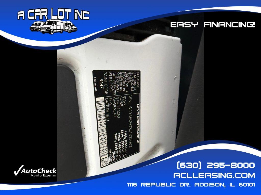 used 2020 Mercedes-Benz Sprinter 2500 car, priced at $31,995