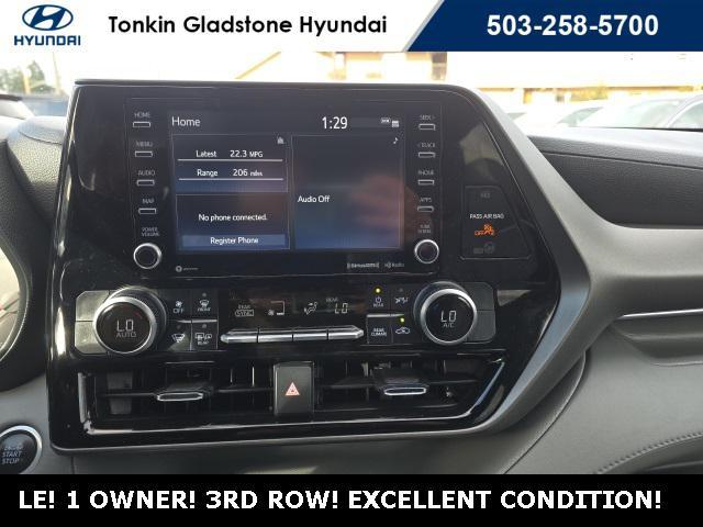 used 2021 Toyota Highlander car, priced at $24,399