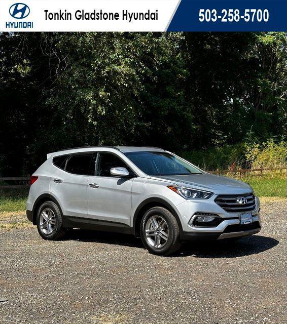 used 2018 Hyundai Santa Fe Sport car, priced at $17,499
