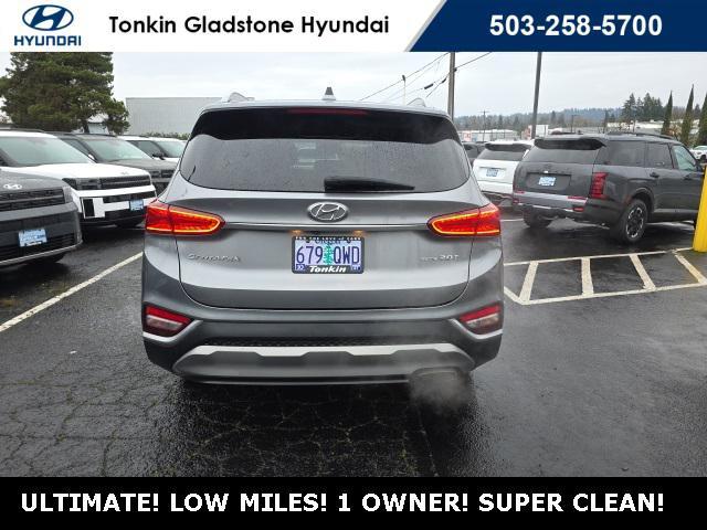 used 2019 Hyundai Santa Fe car, priced at $20,998