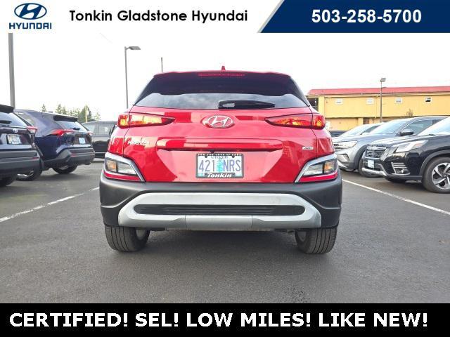used 2022 Hyundai Kona car, priced at $20,661