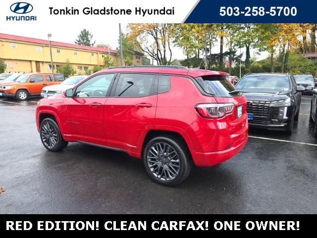 used 2023 Jeep Compass car, priced at $17,499