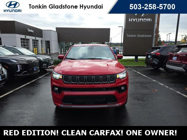 used 2023 Jeep Compass car, priced at $17,499