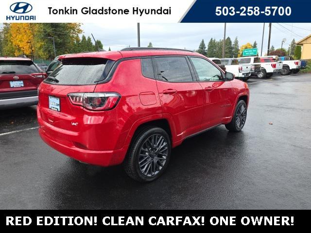 used 2023 Jeep Compass car, priced at $17,499