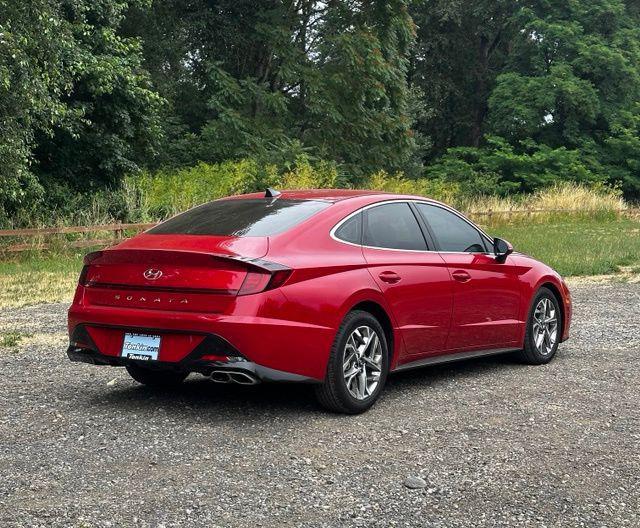 used 2021 Hyundai Sonata car, priced at $17,499