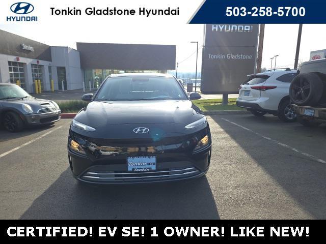 used 2023 Hyundai Kona EV car, priced at $18,899