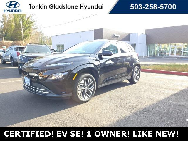 used 2023 Hyundai Kona EV car, priced at $18,899