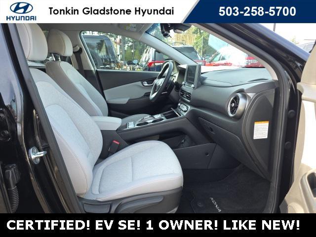 used 2023 Hyundai Kona EV car, priced at $18,899