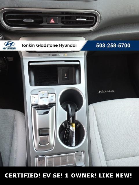 used 2023 Hyundai Kona EV car, priced at $18,899