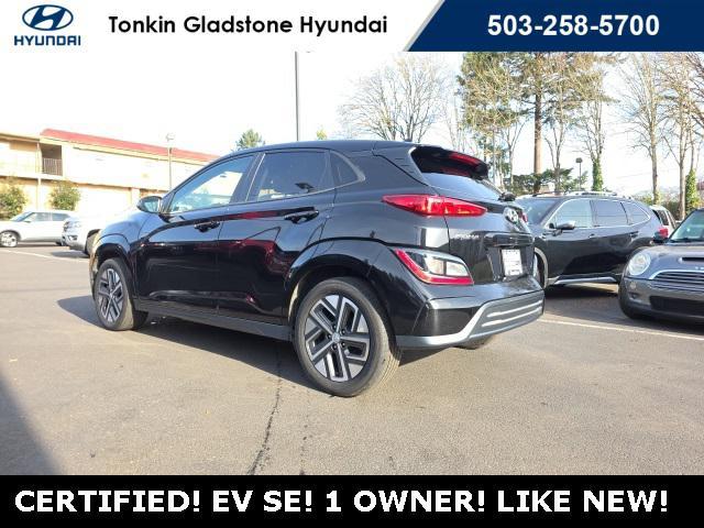 used 2023 Hyundai Kona EV car, priced at $18,899