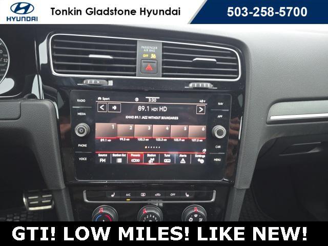 used 2021 Volkswagen Golf GTI car, priced at $22,998