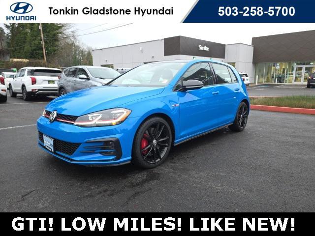 used 2021 Volkswagen Golf GTI car, priced at $22,998