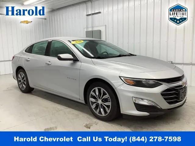 used 2020 Chevrolet Malibu car, priced at $15,551