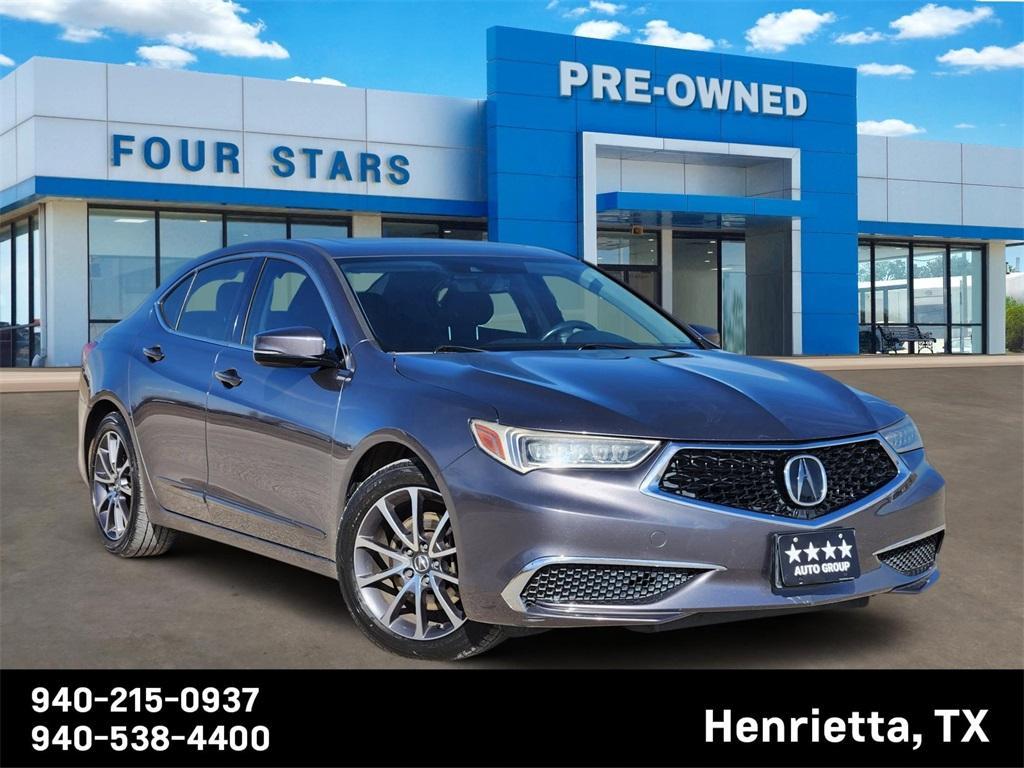 used 2018 Acura TLX car, priced at $17,388