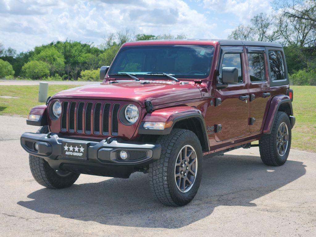 used 2021 Jeep Wrangler Unlimited car, priced at $21,774