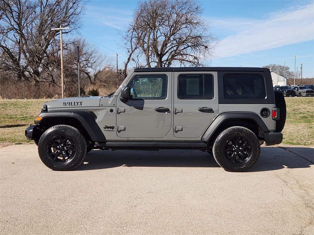 used 2021 Jeep Wrangler Unlimited car, priced at $21,883